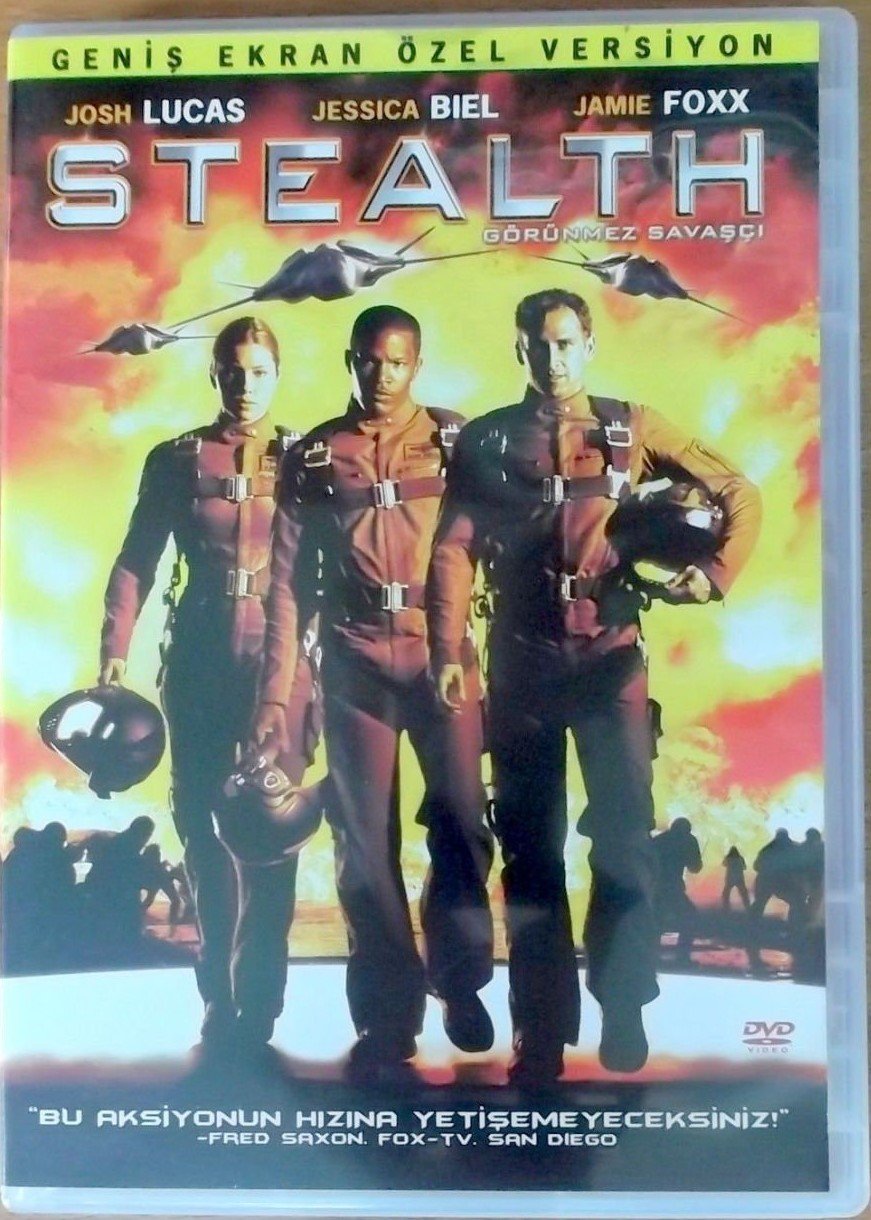 STEALTH - GÖRÜNMEZ SAVAŞÇI - JOSH LUCAS - JESSICA BIEL - JAMIE FOXX - DVD 2.EL