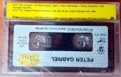 PETER GABRIEL - PETER GABRIEL (1990) TOPKAPI CASSETTE MADE IN TURKEY ''NEW'' PAPER LABEL