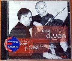 TAHSİN İNCİRLİ / WOLFGANG KÖHLER - DUO DİVAN CD 2.EL
