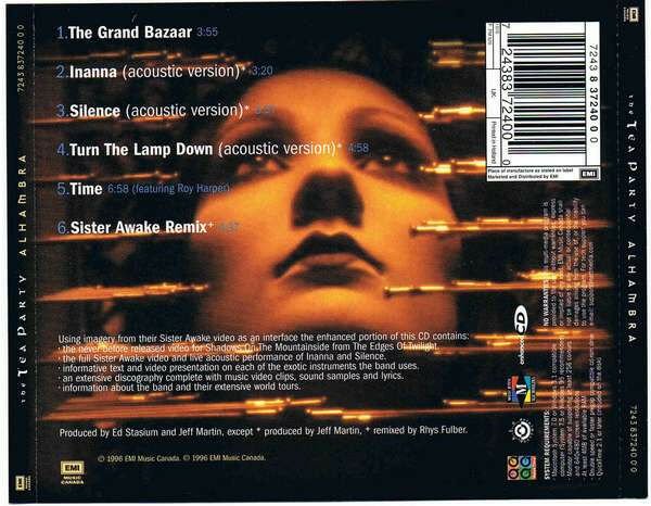 TEA PARTY – ALHAMBRA (1996) - CD AMBALAJINDA SIFIR