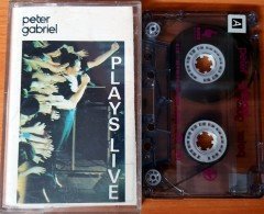 PETER GABRIEL - PLAYS LIVE (1992) RAKS CASSETTE MADE IN TURKEY ''USED''