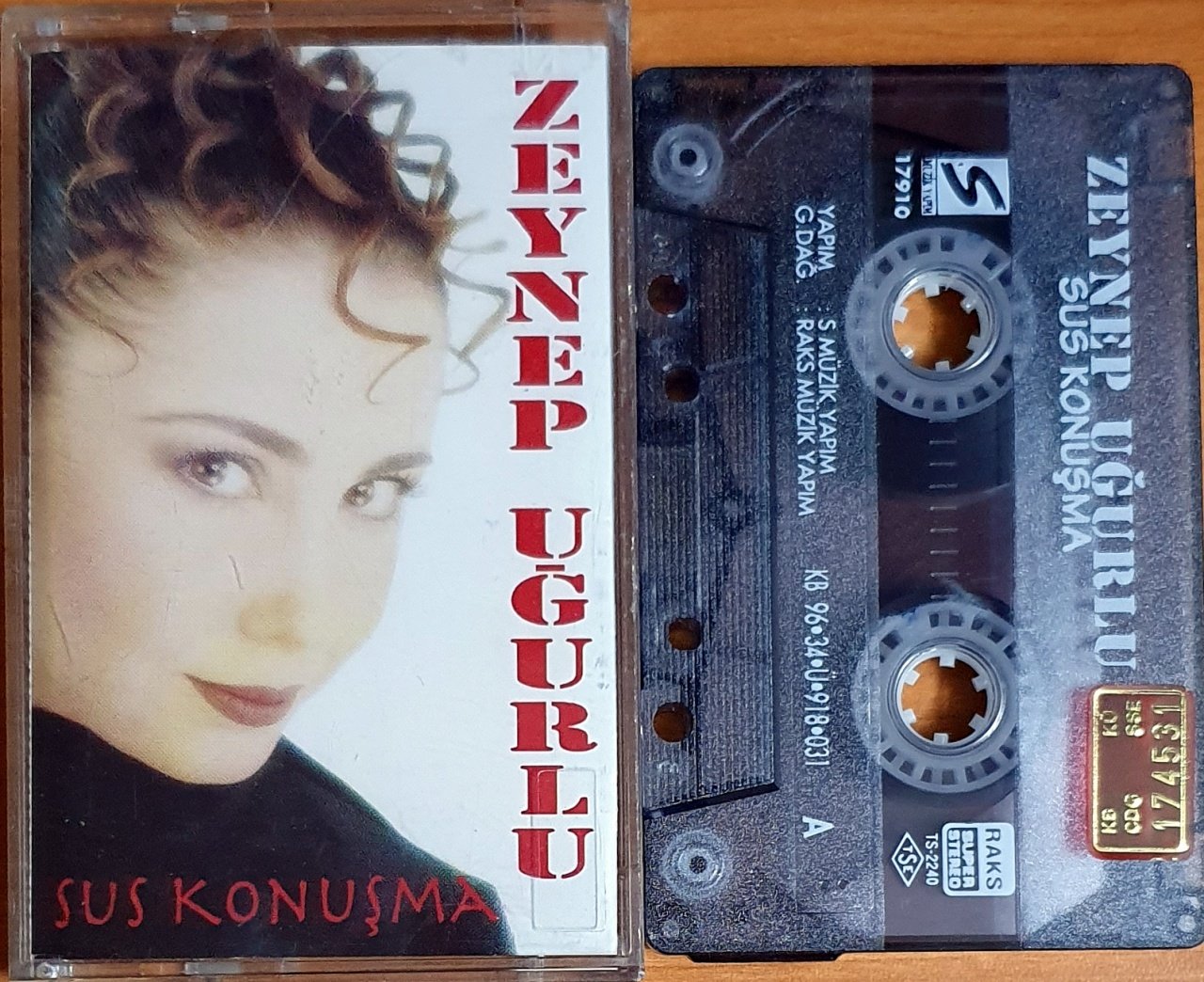 ZEYNEP UĞURLU - SUS KONUŞMA (1996) - KASET S MÜZİK 2.EL