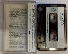 BILLY IDOL CHARMED LIFE CASSETTE 1990 MADE IN TURKEY ''USED''
