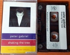 PETER GABRIEL - SHAKING THE TREE (1990) TOPKAPI CASSETTE MADE IN TURKEY ''USED'' PAPER LABEL