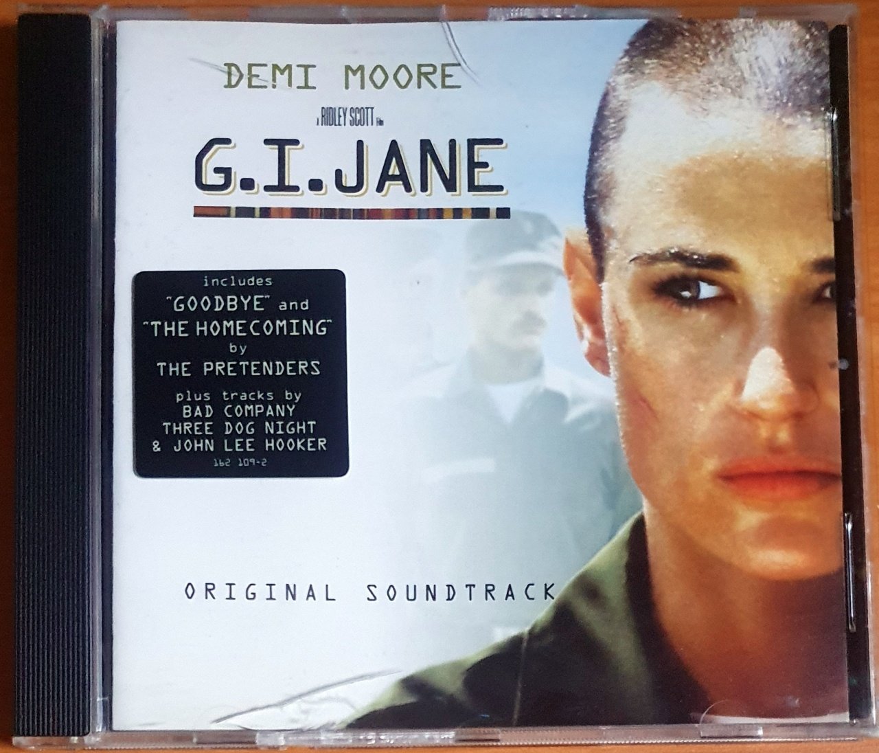 G.I. JANE SOUNDTRACK / THE PRETENDERS, THREE DOG NIGHT, BAD COMPANY, JOHN LEE HOOKER, TARNATION, TREVOR JONES (1997) - CD 2.EL