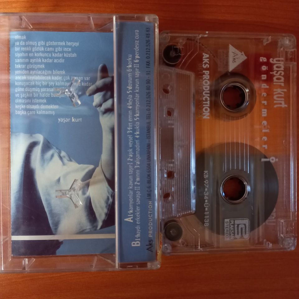 YAŞAR KURT - GÖNDERMELER (1997) - KASET 2.EL