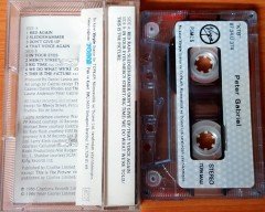 PETER GABRIEL - SO (1987) TOPKAPI CASSETTE MADE IN TURKEY ''USED'' PAPER LABEL