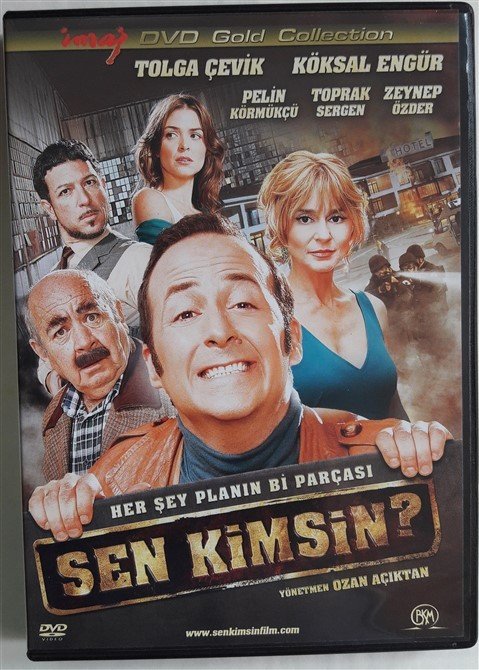SEN KİMSİN? - TOLGA ÇEVİK - KÖKSAL ENGÜR - OZAN AÇIKTAN - DVD 2.EL