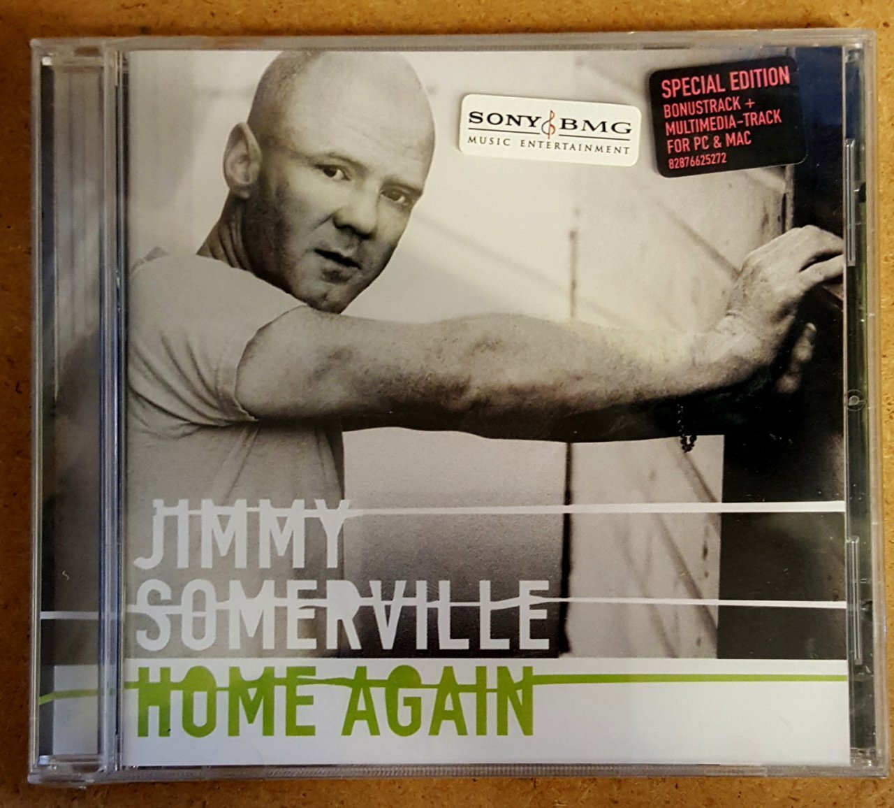 JIMMY SOMERVILLE (BRONSKIE BEAT,COMMUNARDS) HOME AGAIN (2005) CD