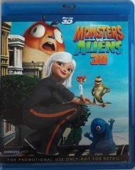 MONSTERS vs ALIENS - 3DBLU-RAY 2.EL TR ALTYAZI YOKTUR