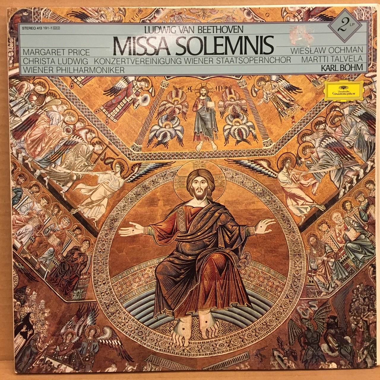 BEETHOVEN MISSA SOLEMNIS MARGARET PRICE, KARL BÖHM 2.EL 2PLAK