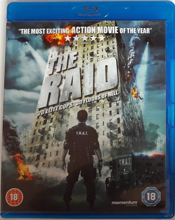 THE RAID - GARETH EVANS - BLU-RAY 2.EL TR ALTYAZI YOKTUR