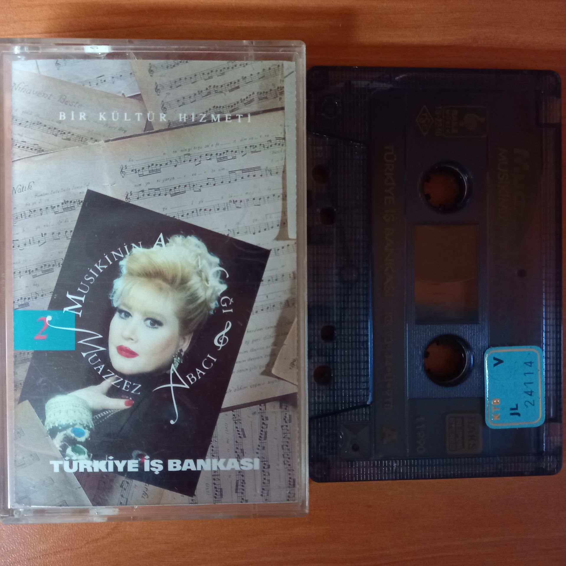 MUAZZEZ ABACI - MUSİKİNİN ALTIN ÇAĞI 2 (1993) - KASET 2.EL