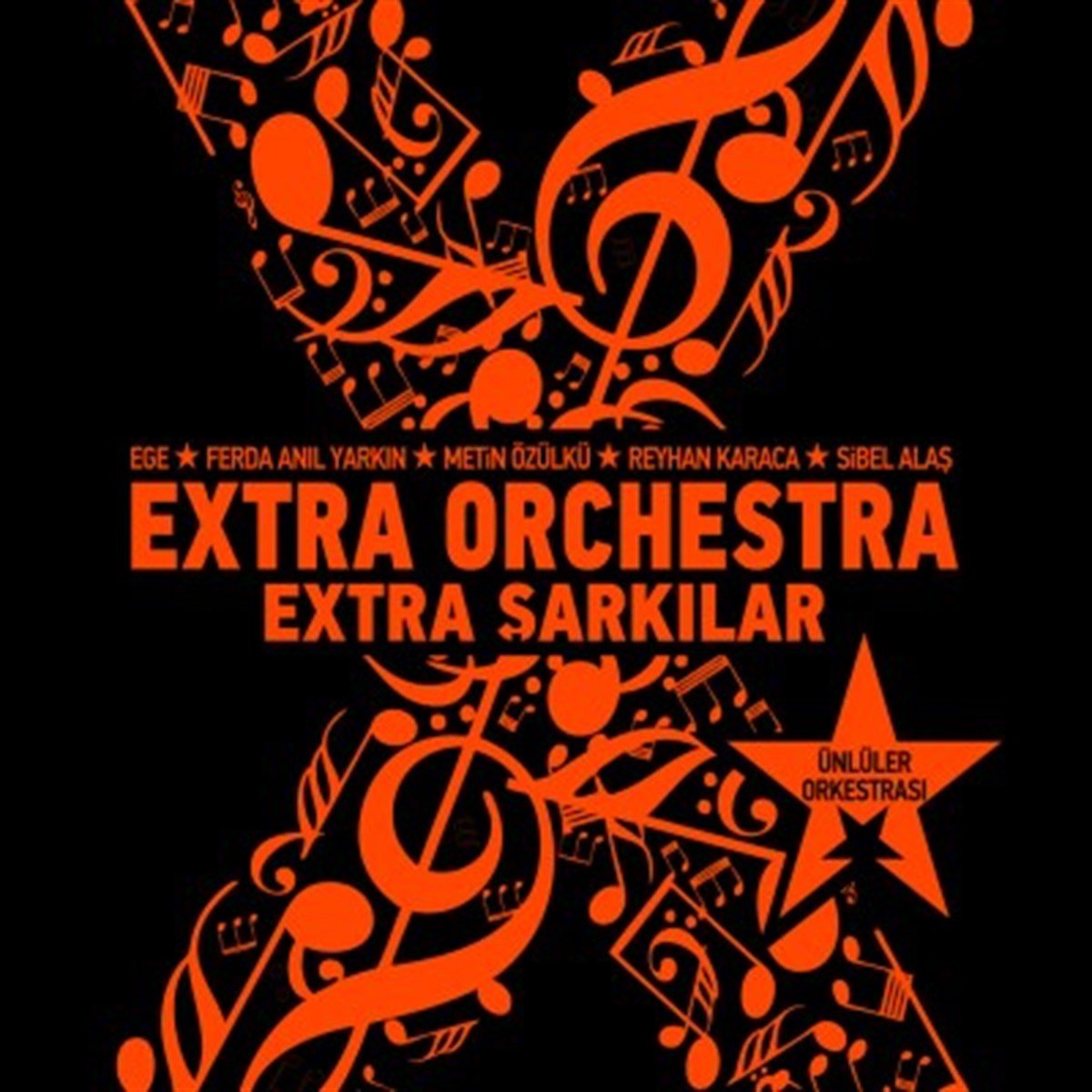 EXTRA ORCHESTRA - EXTRA ŞARKILAR (2014) - CD FERDA ANIL YARKIN EGE SİBEL ALAŞ REYHAN KARACA SIFIR