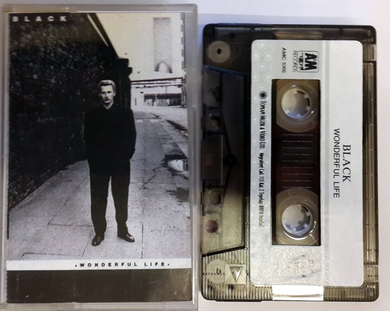 BLACK - WONDERFUL LIFE CASSETTE 1989 MADE IN TURKEY ''USED''