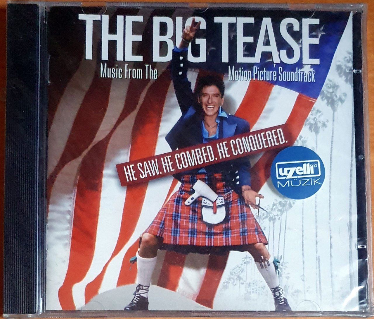 THE BIG TEASE SOUNDTRACK / CYDONIA, BLONDIE, GROOVE ARMADA, ROY BUDD, RUFF DRIVERZ (1999) - CD SIFIR