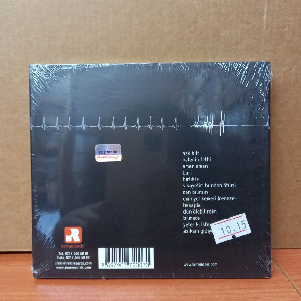 KEREMCEM - AŞK BİTTİ (2006) - CD SIFIR