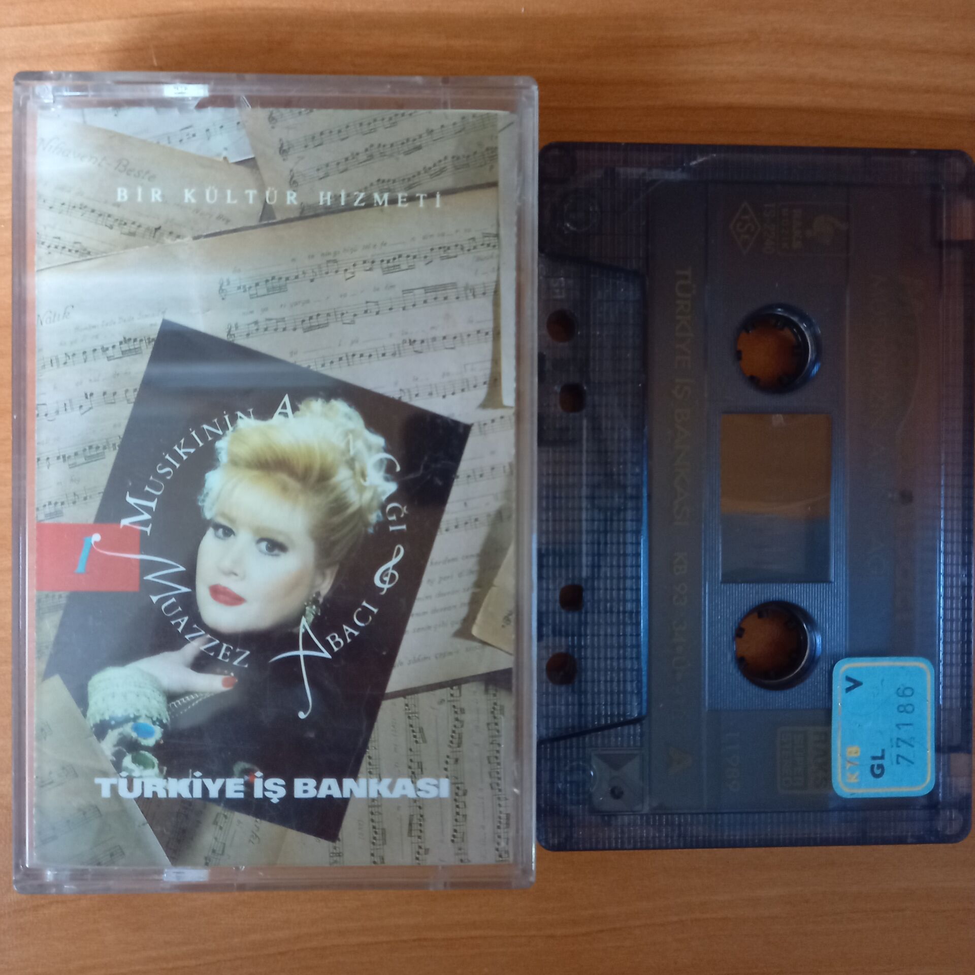 MUAZZEZ ABACI - MUSİKİNİN ALTIN ÇAĞI 1 (1993) - KASET 2.EL