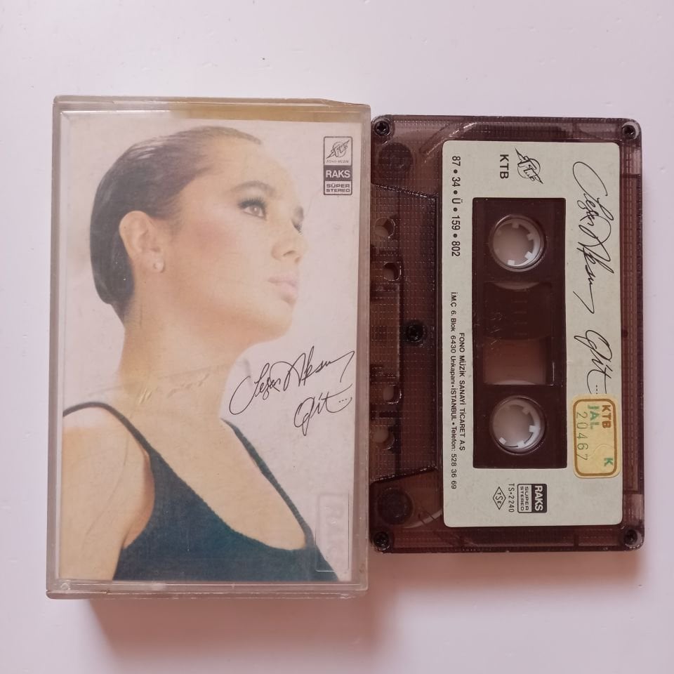 SEZEN AKSU - GİT... (1987) - KASET 2.EL