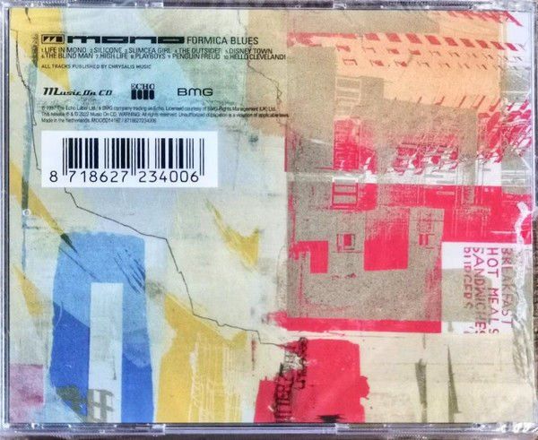 MONO – FORMICA BLUES (1997) - CD 2022 REISSUE AMBALAJINDA SIFIR