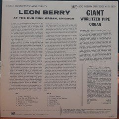 LEON BERRY - AT THE GIANT WURLITZER PIPE ORGAN VOL.2 - PLAK 2.EL