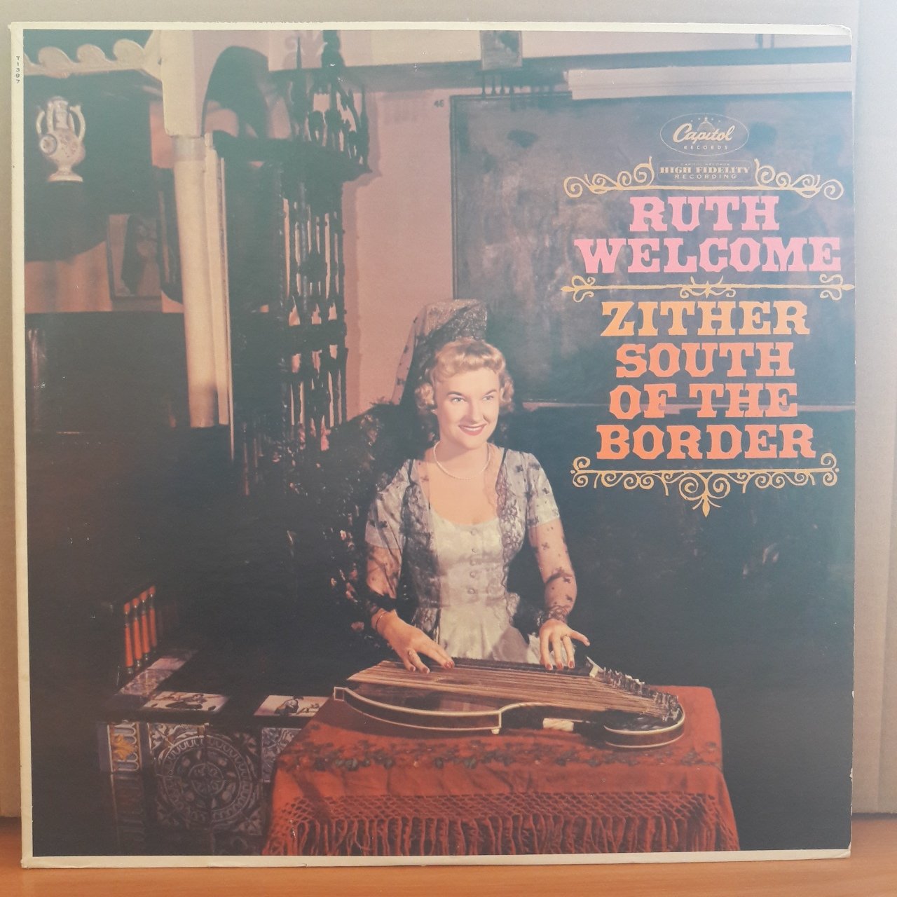 RUTH WELCOME - ZITHER SOUTH OF THE BORDER - LP 2.EL PLAK