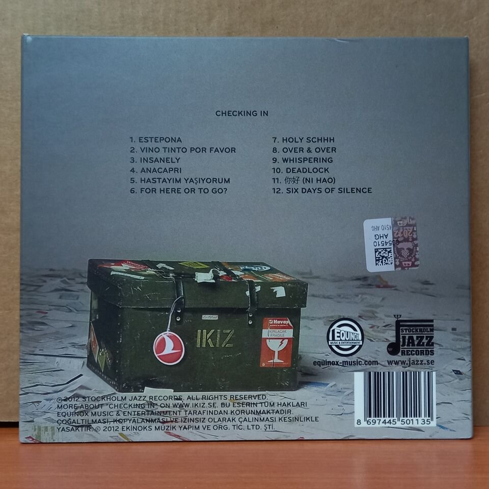 İKİZ - CHECKING IN (2012) - CD 2.EL