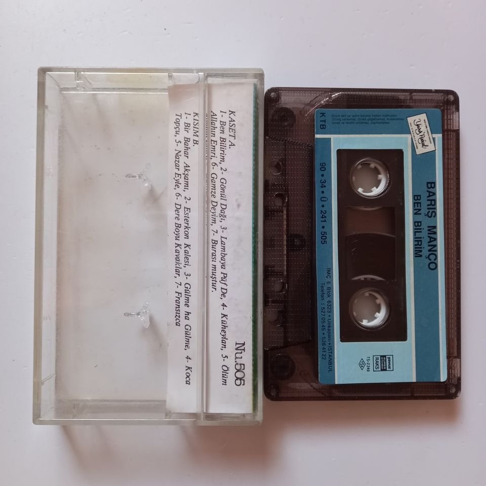 BARIŞ MANÇO - BEN BİLİRİM (1990) - KASET 2.EL