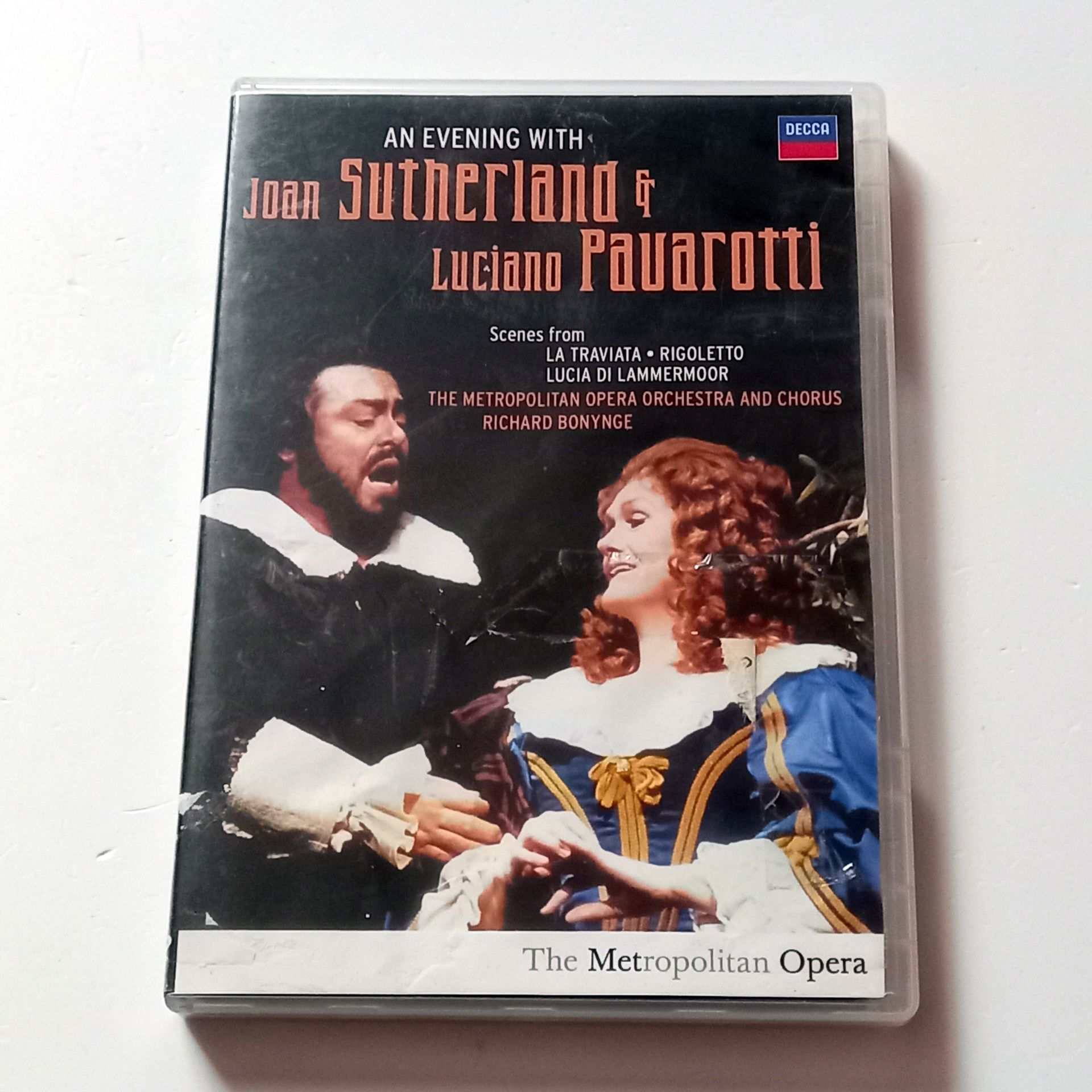AN EVENING WITH JOAN SUTHERLAND & LUCIANO PAVAROTTI - THE METROPOLITAN OPERA ORCHESTRA AND CHORUS, KOND.: RICHARD BONYNGE- DVD 2.EL