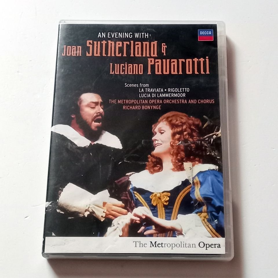 AN EVENING WITH JOAN SUTHERLAND & LUCIANO PAVAROTTI - THE METROPOLITAN OPERA ORCHESTRA AND CHORUS, KOND.: RICHARD BONYNGE- DVD 2.EL