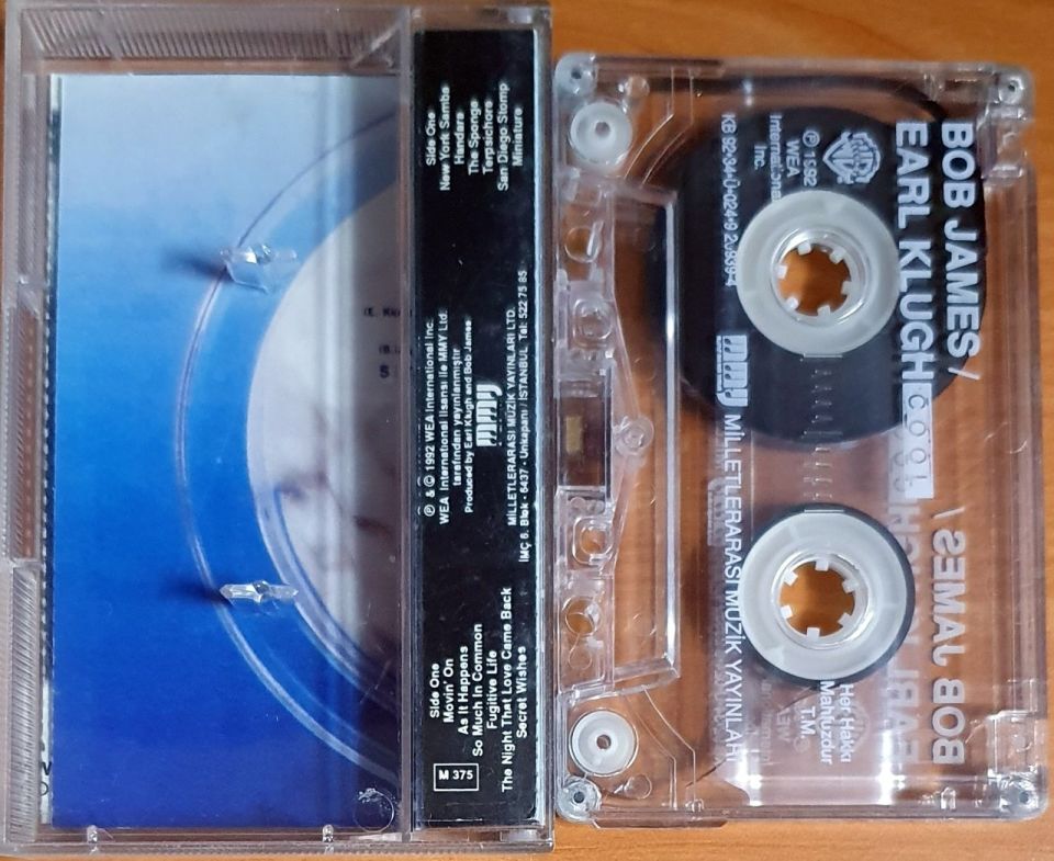 BOB JAMES / EARL KLUGH - COOL (1992) - KASET 2.EL