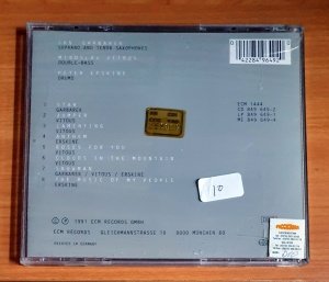 JAN GARBAREK / MIROSLAV VITOUS / PETER ERSKINE - STAR (1991) - CD ECM RECORDS 2.EL