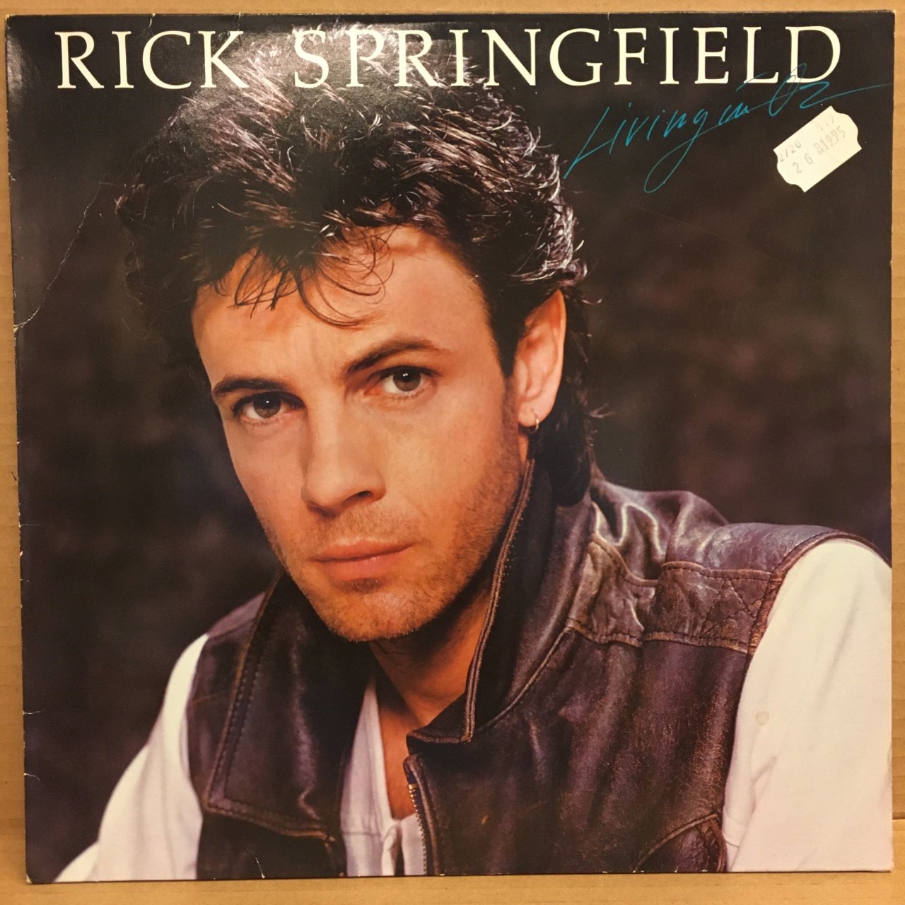 RICK SPRINGFIELD - LIVING IN OZ 1983 LP 2.EL PLAK