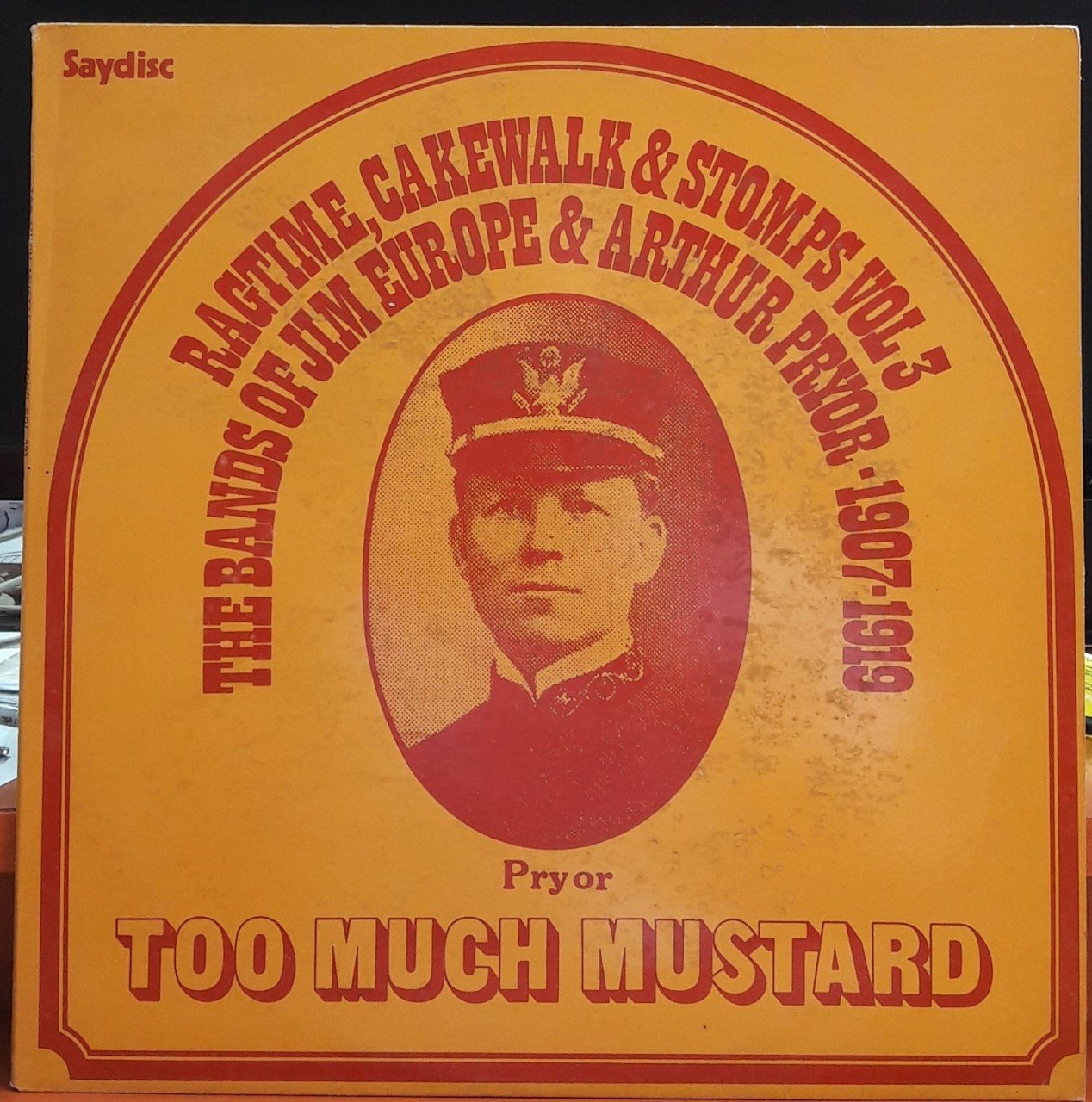 TOO MUCH MUSTARD RAGTIME, CAKEWALK & STOMPS VOL 3 - PLAK 2.EL