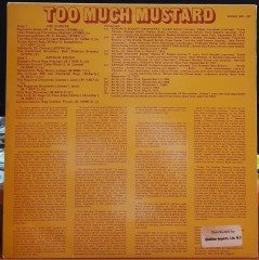 TOO MUCH MUSTARD RAGTIME, CAKEWALK & STOMPS VOL 3 - PLAK 2.EL