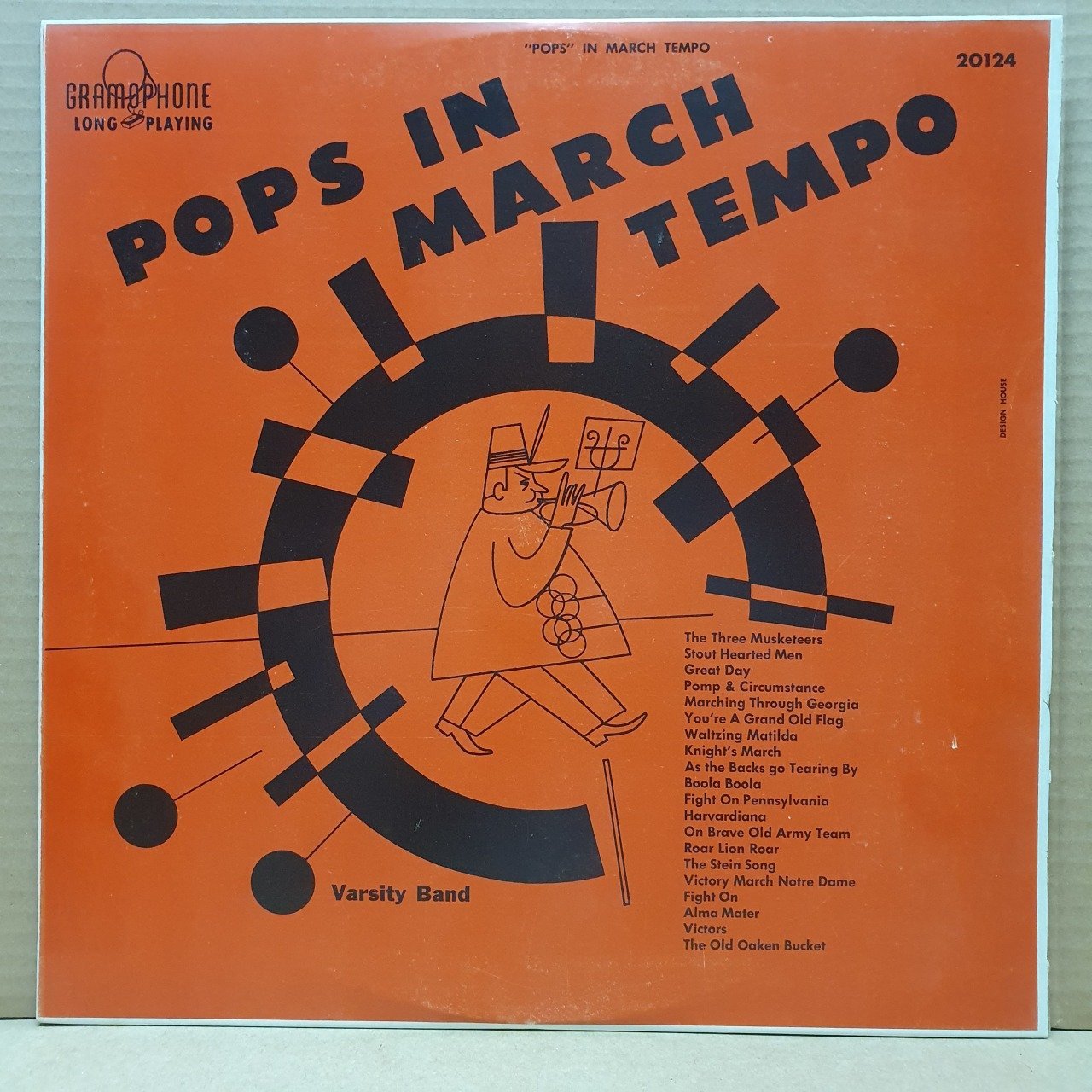 POPS IN MARCH TEMPO / VARSITY BAND - LP 2.EL PLAK
