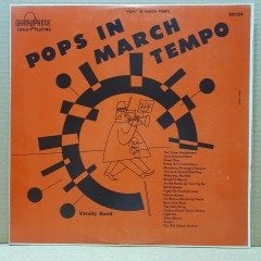 POPS IN MARCH TEMPO / VARSITY BAND - LP 2.EL PLAK