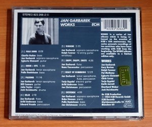 JAN GARBAREK - WORKS (1984) - CD ECM RECORDS 2.EL