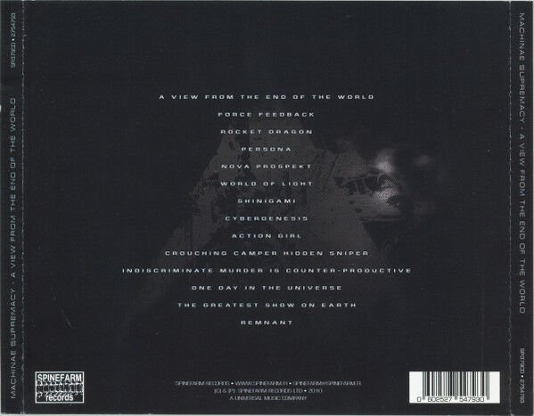 MACHINAE SUPREMACY – A VIEW FROM THE END OF THE WORLD (2010) - CD AMBALAJINDA SIFIR