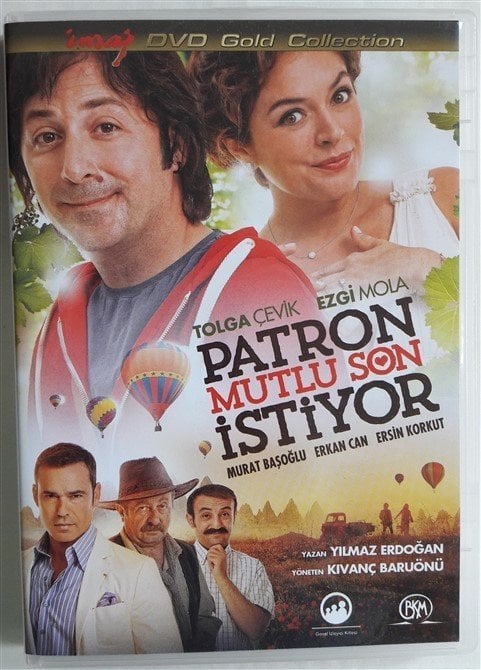 PATRON MUTLU SON İSTİYOR - TOLGA ÇEVİK - EZGİ MOLA - KIVANÇ BARUÖNÜ - DVD 2.EL