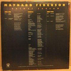 MAYNARD FERGUSON - PRIMAL SCREAM 1976 - LP 2.EL PLAK