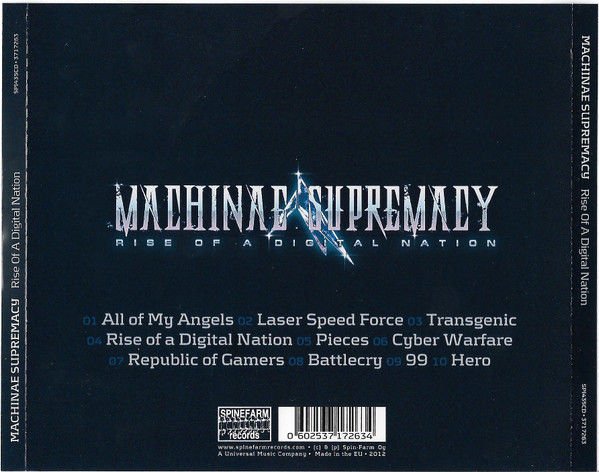 MACHINAE SUPREMACY – RISE OF A DIGITAL NATION (2012) - CD AMBALAJINDA SIFIR