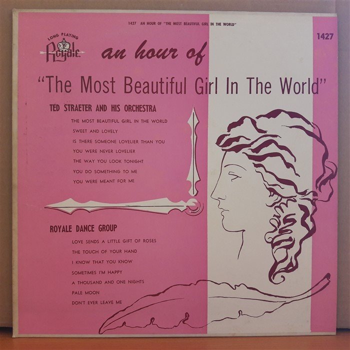 THE MOST BEAUTIFUL GIRL IN THE WORLD - LP 2.EL PLAK