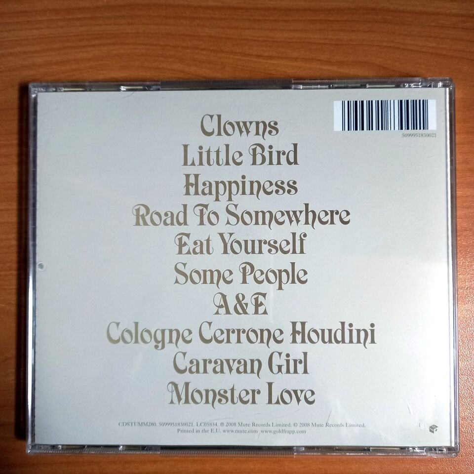GOLDFRAPP – SEVENTH TREE (2008) - CD 2.EL