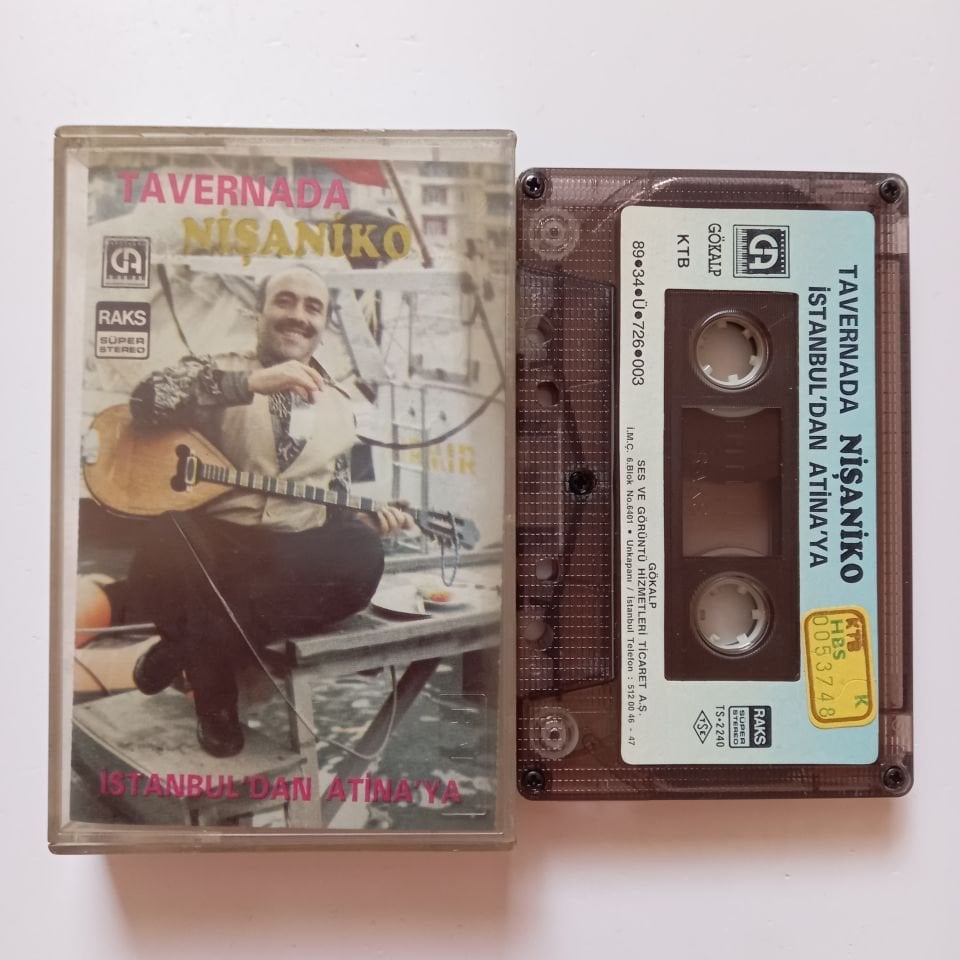 TAVERNA'DA NİŞANİKO - İSTANBUL'DAN ATİNA'YA (1989) - KASET 2.EL