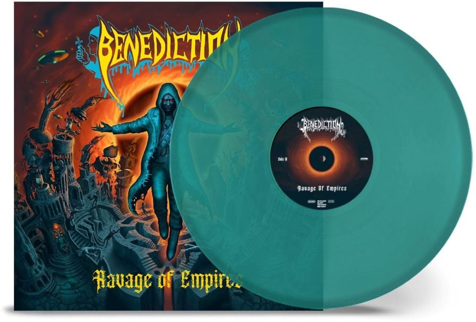 BENEDICTION - RAVAGE OF EMPIRES (2025) - LP GREEN COLOURED VINYL EDITION DEATH METAL SIFIR PLAK