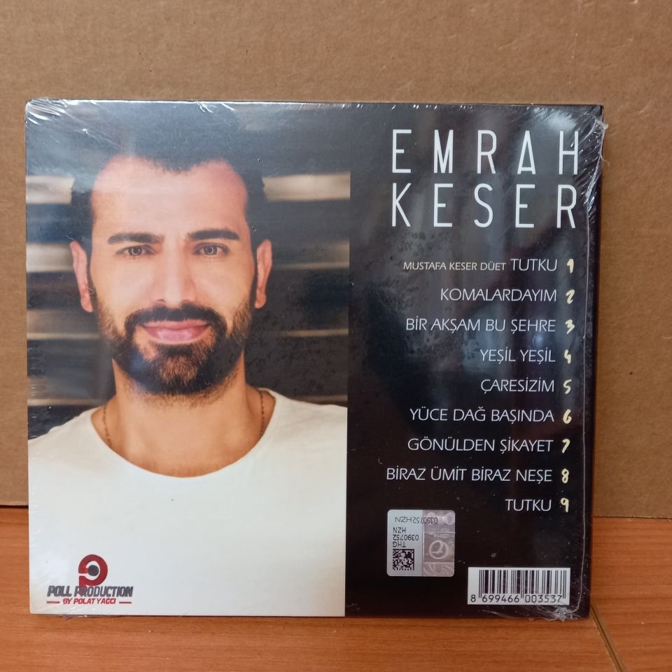 EMRAH KESER - TUTKU (2018) - CD SIFIR