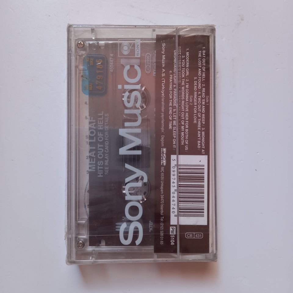 MEAT LOAF - HITS OUT OF HELL (1994) - KASET SIFIR