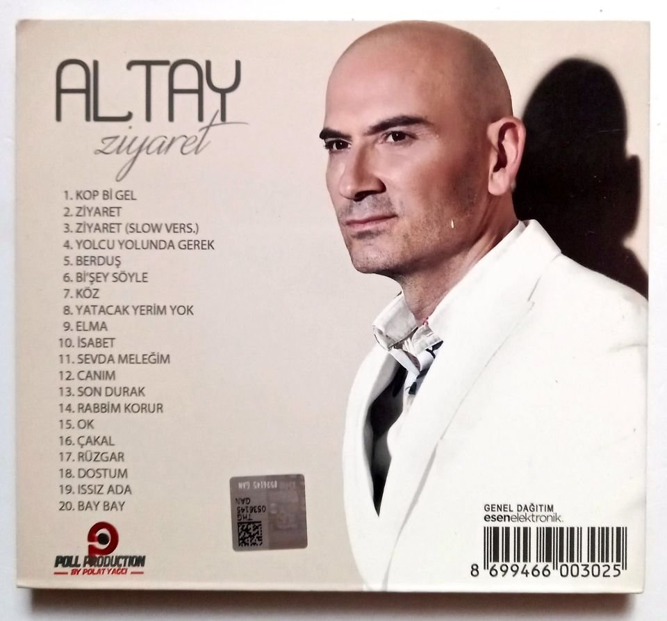ALTAY - ZİYARET (2017) - CD 2.EL