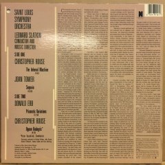 CHRISTOPHER ROUSE / JOAN TOWER / DONALD ERB (1986)  2.EL PLAK
